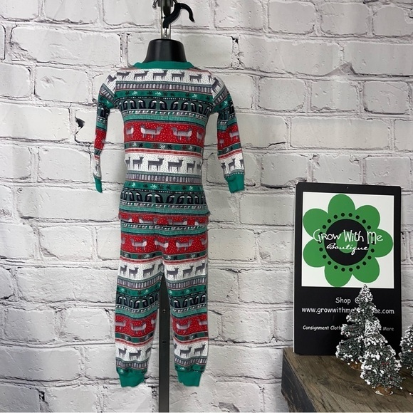 Gymboree llama Christmas pajamas 2T - Picture 3 of 5